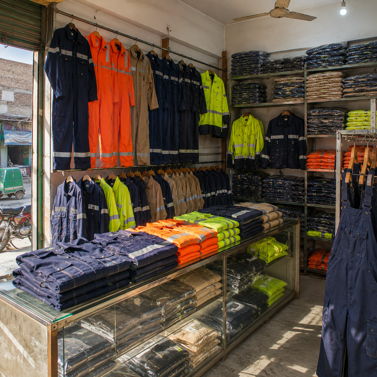 Industrial workwear product range manufactured by Ranova Wear