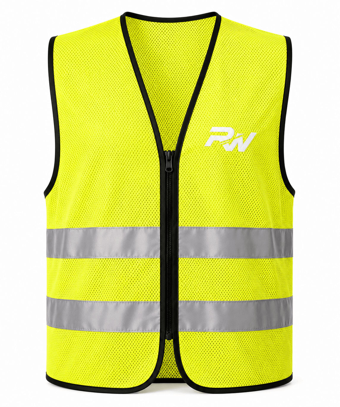 RW-104 Breathable Mesh Hi-Vis Safety Vest Front View