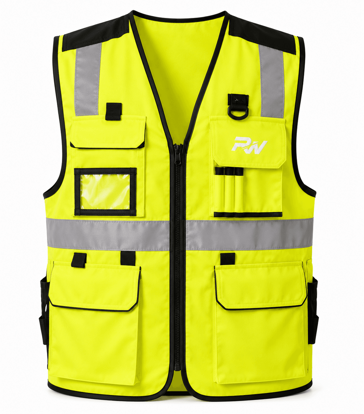 Surveyor Hi-Vis Utility Vest front view
