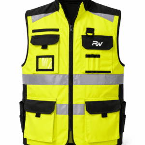 RW-107 Executive Hi-Vis Safety Vest Front View