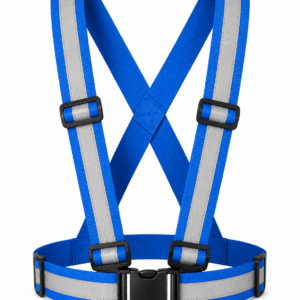 RW-202 Blue ReflectX Reflective Safety Harness
