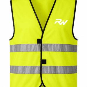 RW-100 Hi-Vis Safety Vest Fluorescent Yellow Front View